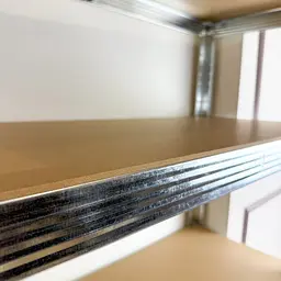 Стелаж 4P StrongShelf 180х65х40см оцинкований навантаження 175кг/полицю - мініатюра 11