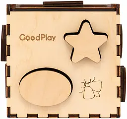 Кубик-сортер GoodPlay CUB-4-003 Різнокольоровий shop (4820276870833) - мініатюра 3