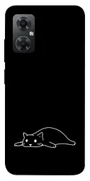TPU чохол Demsky Lazy cat для Xiaomi Redmi Note 11R