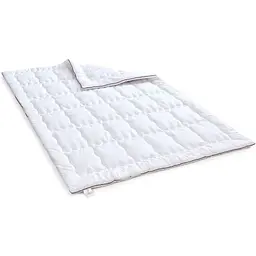 Ковдра вовняна MirSon Deluxe Italy Hand Made №165 демісезонна 140x205 см біла - мініатюра 2