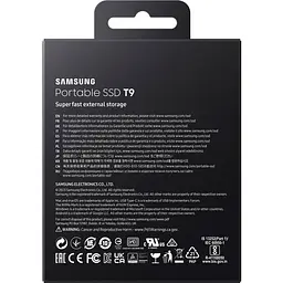 Зовнішній SSD накопичувач Samsung T9 2TB Grey (MU-PK2T0G) [124702] - мініатюра 7