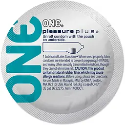 Набір презервативів One Pleasure Plus 100 шт. - мініатюра 2