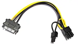 Кабель питания для видеокарты 6/8-pin to SATA M, 0.2м - миниатюра 2