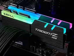 Модуль пам'яті G.Skill DDR4 16Gb (2x8) Trident Z RGB 3600 MHz (F4-3600C18D-16GTZR) - мініатюра 3