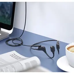 Кутовий Type-C перехідник Primo KPR01 для зарядки навушників Shokz (AS800/S803/S810/AS700) - мініатюра 3
