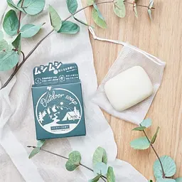 Твердое мыло Pelican Outdoor Soap Травяное Для защиты от насекомых 80 г (4976631479538) - миниатюра 2