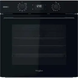 Духова шафа електрична Whirlpool 71 л A+ дисплей конвекція телескопічні напрямні пара чорний