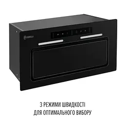 Витяжка повновбудована PERFELLI NUOVA 6QWRBM NERO SILENZIO - мініатюра 6