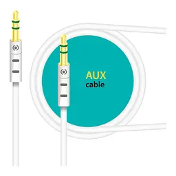 Кабель мультимедійний AUX 1.0m CB-AW11 white Piko (1283126489167)