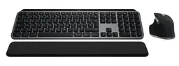 Комплект (клавіатура, миша) бездротовий Logitech MX Keys S Combo for Mac Space Grey (920-012845) - мініатюра 2