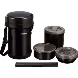 Набір для ланчу Zojirushi SL-XE20AD 1.47 л Black [1678.04.60] [150462]