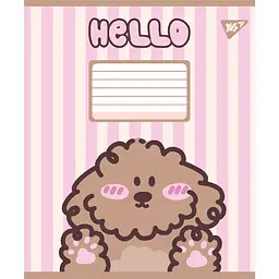 Зошит Yes Hello Puppy А5, 24 аркуша в лінію (767811)  