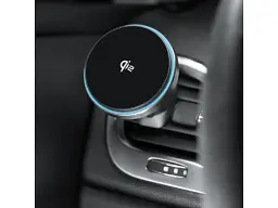 Автомобільний тримач для смартфона Proove Titanium Circle Qi2 15W Gray (WHTC15010003) - мініатюра 6