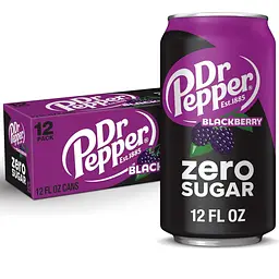Газований напій Dr Pepper Blackberry Zero Sugar 355 мл - мініатюра 4
