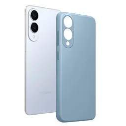 Чохол Make Samsung S25 Edge Silicone Ice Blue - мініатюра 4