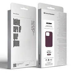 Чохол ArmorStandart ICON2 MagSafe для Apple iPhone 16 Pro Plum - мініатюра 10