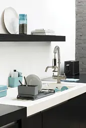 Килимок-сушарка для посуду Brabantia Dish Drying, 43,8 х32,5х0,9 см, темно-сірий (117442) - мініатюра 4