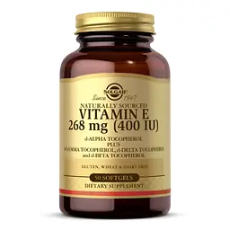 Вітамін E, Vitamin E 268 mg (400 IU) Mixed - 50 softgels