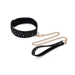 Набір Liebe Seele Stary Nights 7pcs Bondage Kit, фіксатори, нашийник з повідцем, кляп, флогер, маска - мініатюра 6