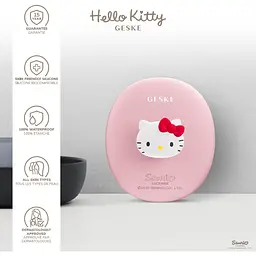 Щітка для обличчя GESKE Facial Brush З в 1 by Hello Kitty з тримачем рожева - мініатюра 5