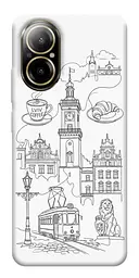 TPU чехол Demsky Lviv spirit для Realme C67 4G