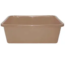 Миска LAMELA 11л прямокутна 373х310х137 беж 264-13