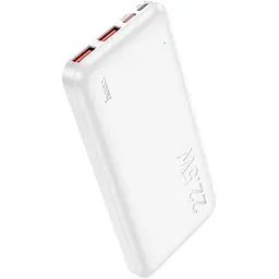 Зовнішній акумулятор Hoco J101 Astute 10000mAh 22.5W White [101318]