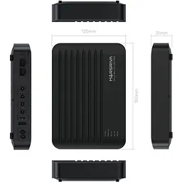 Джерело безперебійного живлення MARSRIVA DC UPS для роутерів KP5 Max 4xDC+USB+USB-C+PoE OUT 5V/9V/12V/24V 18W 20000mAh LiFePO4 (KP5 Max_MARSRIVA) - мініатюра 6