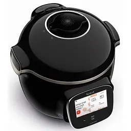 Мультиварка-скороварка Tefal Cook4me Touch 1600 Вт чорна (CY912830) - мініатюра 7