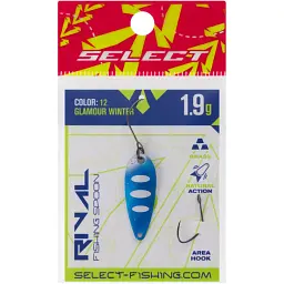 Блешня Select Rival 1.9g 30mm #12 Glamour Winter - мініатюра 2