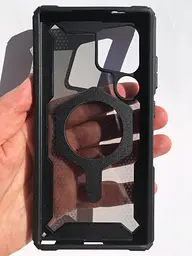Оригінальний протиударний чохол для Samsung Galaxy S24 Ultra UAG Plasma XTE Black 2144471F4034 (S928) з підставкою - мініатюра 9