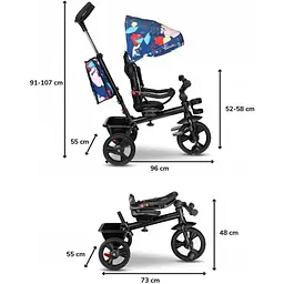 Велосипед Lionelo Haari Blue Navy (LO-HAARI BLUE NAVY ) - мініатюра 4