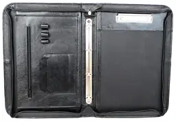 Папка шкіряна ділова Portfolio Port1022 Чорна
