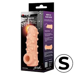 Насадка на член Kokos Nude Sleeve NS 003, S - мініатюра 6