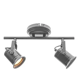 Світильник Brille настінно-стельовий спот поворотний накладний лофт HTL-191/2 GU10 BR - мініатюра 2