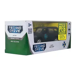 Машина TechnoDrive серії Шеврони Героїв - Toyota Land Cruiser - ЦСО Альфа (KM6010SA) - мініатюра 6