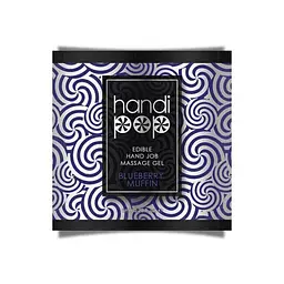Гель Sensuva Handipop Blueberry Muffin Смачний для орально-мануальних ласк, 6 мл (мафін з чорницею)
