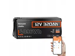 Акумулятор для ДБЖ/інвертора Humsienk LiFePO4 12V 320Ah Bluetooth (HS12V320AH250BT) - мініатюра 2