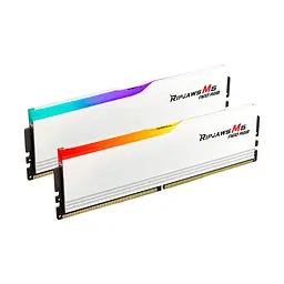 Модуль пам'яті для комп'ютера DDR5 32GB (2x16GB) 6000 MHz Ripjaws M5 Neo RGB Matte White G.Skill (F5-6000J3636F16GX2-RM5NRW) - мініатюра 2