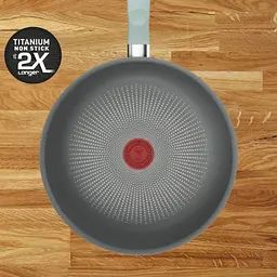 Сковорода Tefal Halo EUCALYPTUS, 26см, алюміній, бакеліт, сірий (G0167702) - мініатюра 6