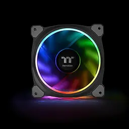 Вентилятор Thermaltake RGB Riing Plus 12 RGB Radiator Fan TT Premium Edition (комплект из 3-х) (CL-F053-PL12SW-A) - мініатюра 2