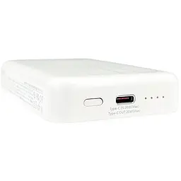 Павербанк Remax RPP-65 / 10000 мАг / до 20 Вт / USB-C + MagSafe / PD+QC / Білий - мініатюра 5