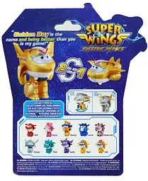 Ігрова фігурка-трансформер Super Wings Transform-a-Bots Золотий Хлопчик (Golden Boy) 5 см (EU780031) - мініатюра 12