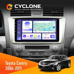 Штатна магнітола Toyota Camry 2006-2011 Climate AMP Decker D10-007 4x64, DSP, 360, 4G Decker (НФ-00009039)