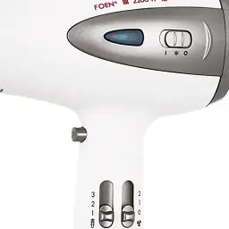 Фен AEG HTD 5584, 2200 Вт 3 рівні обдування холодний режим концентратор 1 шт. білий (33705-IS) - мініатюра 3