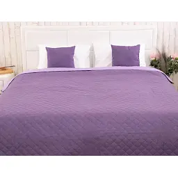 Покривало Руно двостороннє декоративне Violet 150х212 см фіолетове - мініатюра 3
