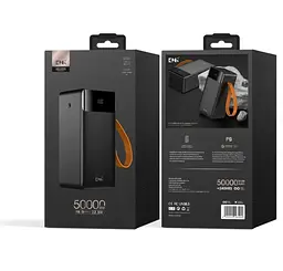 Повербанк Powerbank King Power KP-G508 Digital Display 50000mAh 22.5W PD, QC3.0 - мініатюра 4
