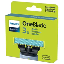 Змінні леза Philips OneBlade First Shave 3 шт. (QP235/50) - мініатюра 13