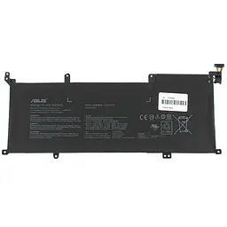 Батарея для ноутбука Asus C31N1539 (Zenbook UX305UA UX306UA series) 11.55V 4940mAh 57Wh Чорний - мініатюра 2