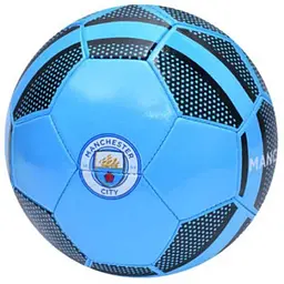 М'яч футбольний METR розмір 5 ПВХ вага 280г блакитно-чорний EN 331 MANCHESTER CITY